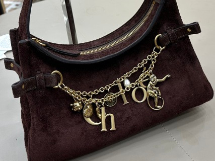 Schiaparelli Face Tote Small Grey