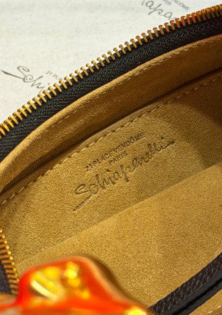 Chloé Charms Suede Hobo Caramel