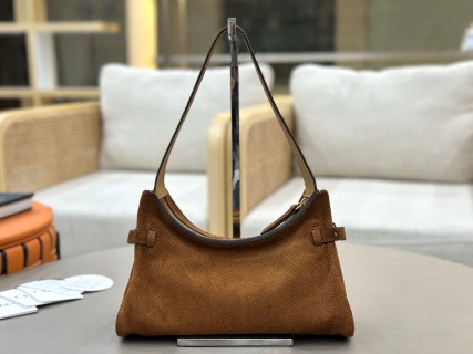 Chloé Charms Suede Hobo Caramel