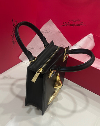 Chloé Charms Suede Hobo Caramel
