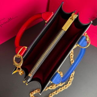 Chloé Charms Suede Hobo Burgundy
