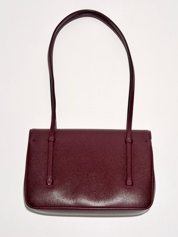 Chanel SS26 Preppy Coco Small Flap Bag - Grained Shiny Calfskin & Gold-Tone Metal - Bordeaux