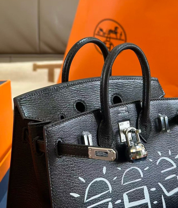 Hermès Birkin 20 Faubourg – "The Midnight Edition" (En Desordre Style)