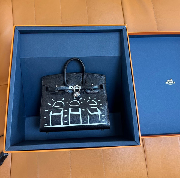 Hermès Birkin 20 Faubourg – "The Midnight Edition" (En Desordre Style)