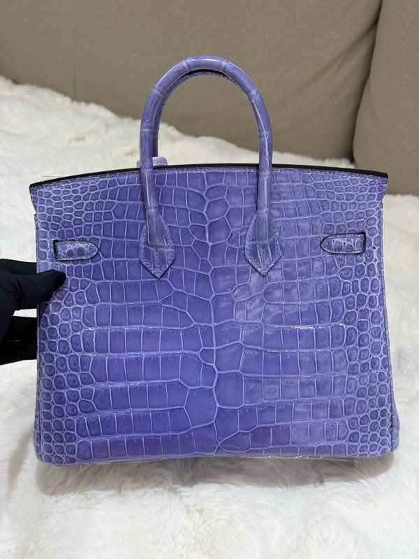 Hermès Kelly 28 Sellier Shiny Sheherazade Crocodile Gold Hardware
