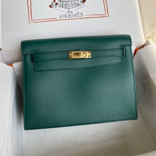 Hermes Kelly Dance Evercolor Leather Gold Hardware