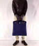 Hermes Bleu Saphir Haut A Courroies Bag Togo 40cm Palladium Hardware
