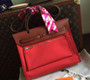 Hermes Red Herbag Zip PM