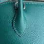 Hermes  Z6 Malachite Green Bolide 27cm Bag Epsom Leather