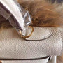 Hermes Cream Kelly 28 cm Togo Gold Hardware