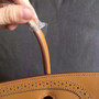 Hermes Limited Edition Noisette Ghillie Birkin 30cm Togo Gold Hardware