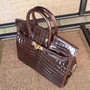  Hermes HAVANNE Birkin 30 in Niloticus Crocodile with Palladium hardware