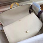 Hermes Cherche-Midi 25 White