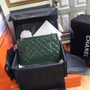 Chanel Large Green Reissue 2.55 Handbag A37587