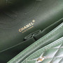 Chanel Large Green Reissue 2.55 Handbag A37587