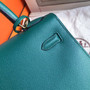 Hermes Green Mini Kelly II 20 Epsom calf Gold Hardware