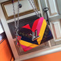 Louis Vuitton  Multicolor and monogram Reverse Twist Bag  Limited Edition