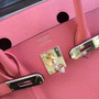 Hermès I5 Flamingo Birkin 30 cm Togo Leather Gold Hardware 