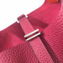 Hermes Rouge / Orange Picotin Lock 18 Togo Leather Bag Hermes Rouge / Orange Picotin Lock 18 Togo Leather Bag