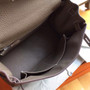 Hermes Gris Touterelle Kelly 28 cm Togo Palladium Hardware
