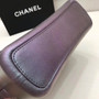 Chanel Gabrielle Purple  Iridescent Hobo Bag 