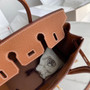Hermes 37 Gold  Birkin 25cm Togo Gold Hardware