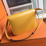 Celine MEDIUM CLASSIC BAG IN BOX CALFSKIN HONEY