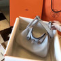 Hermes 4Z Gris Mouette Lindy 26 Swift Palladium Hardware
