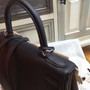 Hermès Black Kelly 32 Epsom Palladium Hardware