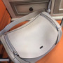 Hermes Lindy 30 80 Gris Perle  Togo Palladium Hardware