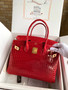 Hermes Red Birkin 30 in Niloticus Crocodile with Gold hardware