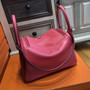 Hermes U5 Rose Lipstick Lindy 26 Swift Palladium Hardware