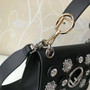 Fendi  crystal embellished Kan I F handbag
