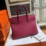 Hermès K1 Rouge Grenat Birkin 30 cm Togo Leather Gold Hardware 