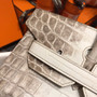 Hermes Matte Himalayan Prosperous  crocodile  Birkin bag with 18-karat white gold and diamond Hermes Matte Himalayan Prosperous  crocodile  Birkin bag with 18-karat white gold and diamond