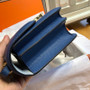 Hermes  R2 Bleu Agate  Constance Togo leather 18cm Gold Hardware