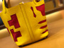 Hermes Petit H Limited Edition 9V Jaune Jaune d'or/9T Picotin Lock 22 Togo Leather Bag