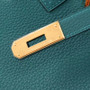 Hermès Z6 Malachite Green Birkin 30 cm Togo Leather Gold Hardware 