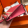 Hermes U5 Rose Lipstick  Mini Kelly II 20 Epsom calf Gold Hardware