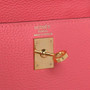 Hermès U5 Rose Lipstick Kelly 25  Togo Gold Hardware