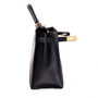 Hermes Black Kelly 25 cm Box Calf Gold Hardware