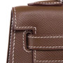 Hermès Brulee Kelly 25 Epsom Leather Palladium Hardware