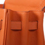 Hermès Orange Kelly 25 Epsom Leather Gold Hardware