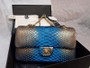 CHANEL 2.55 Python Handbag Dubai Limited Edition 