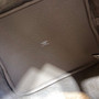 Hermes Gris perle Picotin Lock MM Togo Leather Bag