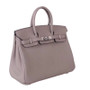 Hermès 4Z Gris Mouette Birkin 30 cm Togo Leather Palladium Hardware 