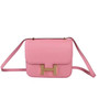 Hermes P1 Sakura Pink Constance Togo leather 18cm Gold Hardware