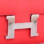 Hermes T5 Rose Jaipur Constance Togo leather 18cm Palladium Hardware