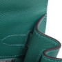 Hermes 6L Vert Bengale Emerald Kelly 28 cm Epsom Palladium Hardware