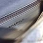 Chanel Nude Calfskin/Lizard Coco Handle Bag